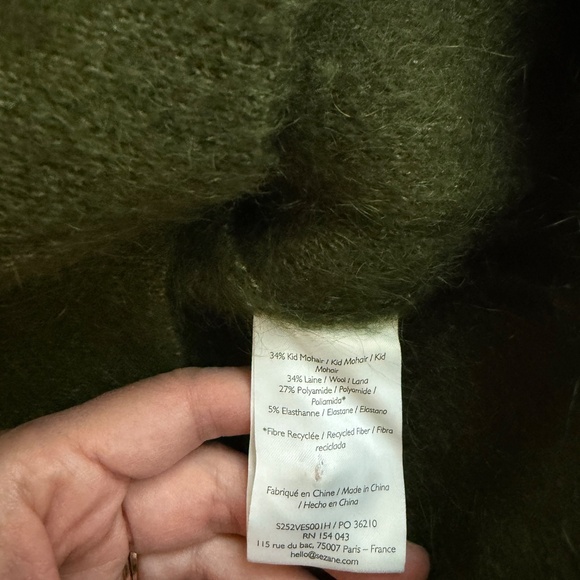 NWT Sezane THAIS JACKET Sz XS - Picture 6 of 6